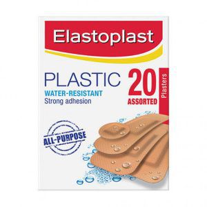 Elastoplast Plastic Water-Resistant Plasters Assorted