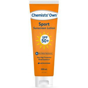 Chemists Own Sport Sunscreen Lotion SPF 50+ 200ml 2