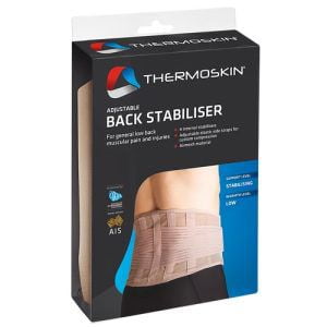 Thermoskin Adjustable Back Stabiliser Beige Medium