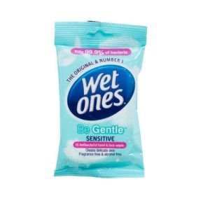 Wet Ones Be Gentle Sensitive Wipes 15