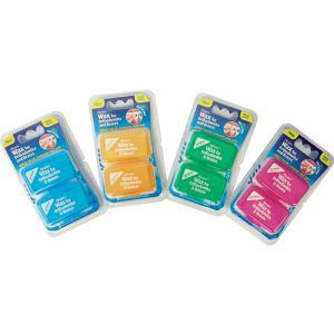 Piksters Wax for Orthodontics & Braces (Assorted Colours)