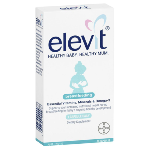 Bayer Elevit Breast Feeding Multivitamin 30 Capsul