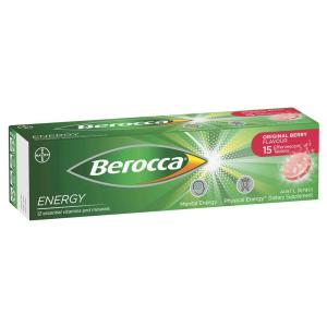 Berocca Energy Vitamin Original Berry Effervescent