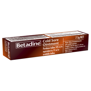 Betadine Cold Sore Ointment 7.5g