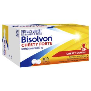 Bisolvon Chesty Forte Tablets