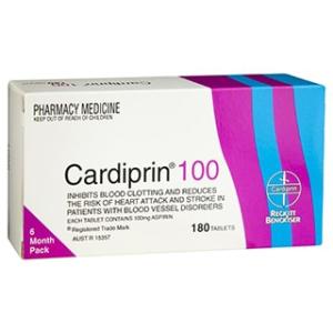 Cardiprin 100mg 180 Tablets