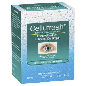 Cellufresh Lubricant Eye Drops 30 x 0.4 mL