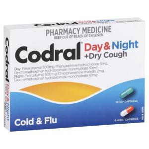 Codral Cold & Flu + Cough Day