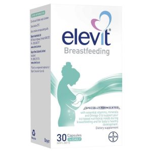 Bayer Elevit Breast Feeding Multivitamin 30 Capsules