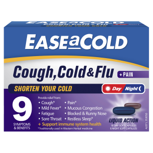 Ease a Cold Cold & Flu Day & Night Liq Caps 24