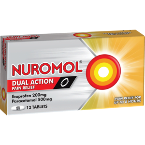 Nuromol Double Action Pain Relief 12 Tablets