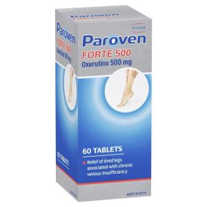 Paroven Forte 500mg Tablets 60 Pack