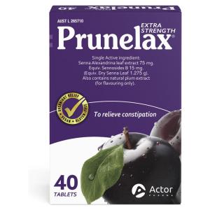 Prunelax Extra Strength 40 Tablets