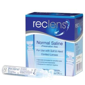 Reclens Saline Solution Ampoules 15 x 15mL