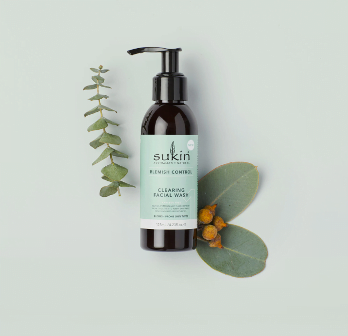sukin blemish face wash