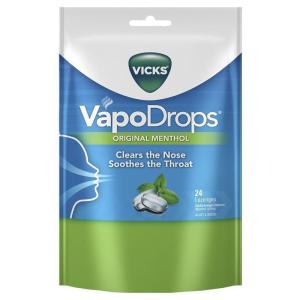 Vicks Vapodrops Original 24 Lozenges