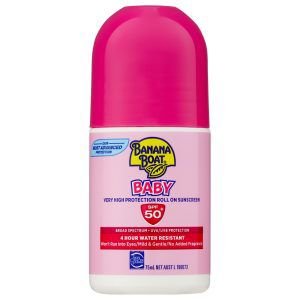 Banana Boat Baby Roll On Sunscreen SPF 50+ 75mL