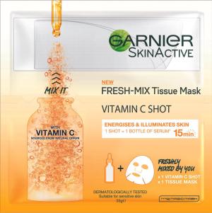 Garnier Fresh Mix Tissue Face Mask Vitamin C