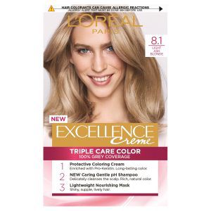 L'Oreal Excellence Permanent Hair Colour-8.1 Ash