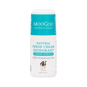 MooGoo Fresh Cream Deodorant Lemon Myrtle 60ml