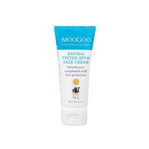 MooGoo Natural Tinted SPF 40 Face Cream 50g