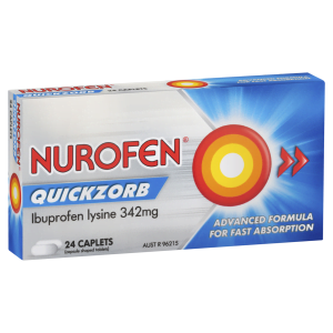 Nurofen Quickzorb 24 Cap