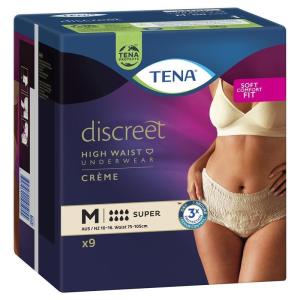 TENA Discreet High Waist Underwear Creme Super Med