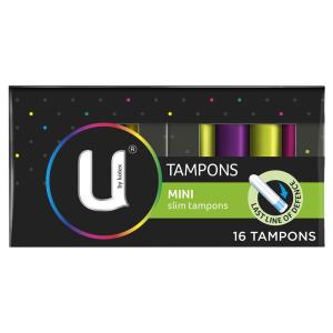 U by Kotex Mini Slim Tampons 16pack