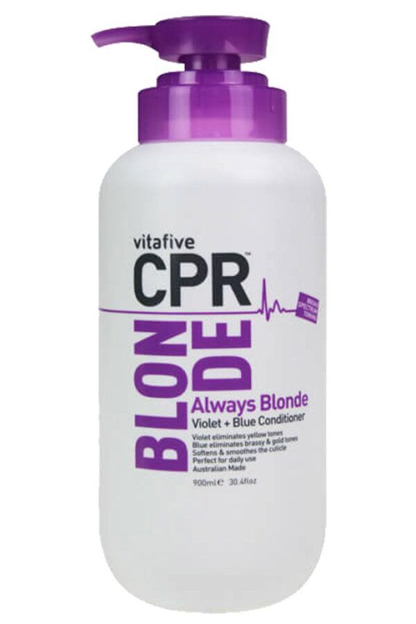 Buy Vitafive CPR Always Blonde Toning Conditioner 900ml Hair Care Shampoo Conditioners 