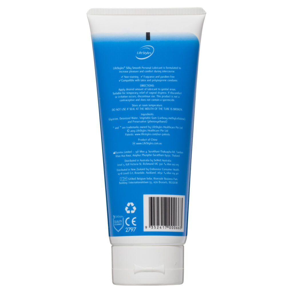 Buy LifeStyles Silky Smooth Lubricant 200g Lubricants & Lotions