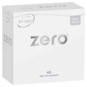 LifeStyles Zero Condoms 40 Pack