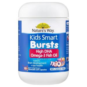 Nature's Way Kids Smart Omega-3 Fish Oil Trio Soft Capsules