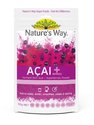 Nature's Way Superfoods ACAI + Berries 50g