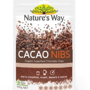 Nature's Way Superfoods Cacao NIBS 100g