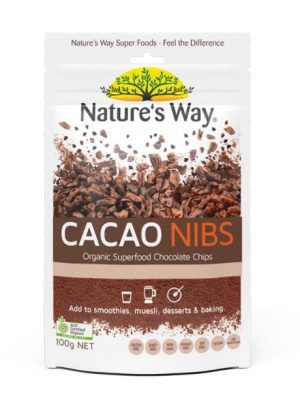 Nature's Way Superfoods Cacao NIBS 100g