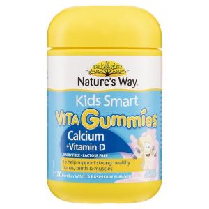 Natures Way Kids Smart Vita Gummies Calcium + Vitamin D