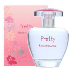 "Elizabeth Arden Pretty EDP 100ml: A captivating fragrance that embodies pure femininity with floral notes, creating an alluring and elegant aura."