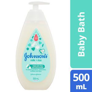 Johnson's Baby Bath Milk + Rice 500mL