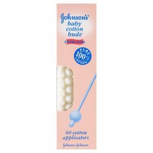 Johnson's Baby Cotton Ear Buds 60 Pack