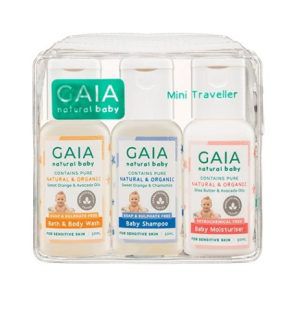 GAIA Natural Baby Mini Traveller Kit 50mL 3 Pack