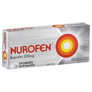 Nurofen Ibuprofen 200mg 24 Caplets