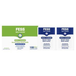 Fess Sinu Cleanse Gentle Nasal and Sinus Wash Sachets 100g Refills