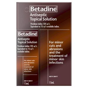 Betadine Antiseptic Topical Solution 15ml