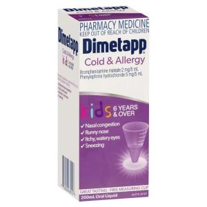 Dimetapp Cold and Allergy 200mL