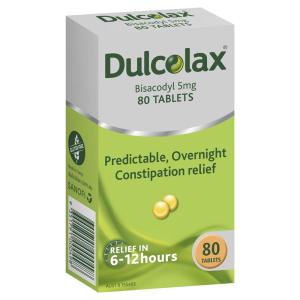 Dulcolax 5mg 80 Tablets