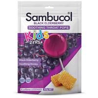 Sambucol Kids Soothing Throat Pops 8 Pack