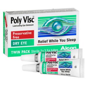 Poly Visc Twin Pack Eye Ointment Tubes 2 x 3.5g