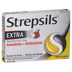 Strepsils Extra Honey and Lemon Fast Numbing