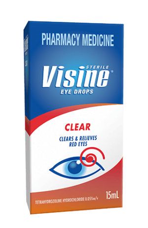 Visine Clear Eye Drops 15mL