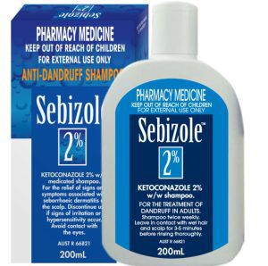 Sebizole Ketoconazole 2% Medicated Shampoo 200ml